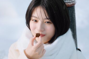 出口夏希、『メルティーキッス』イメージキャラクターに就任！「光栄で、本当にうれしかった」　新CM「冬の待ち合わせ」篇