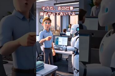 【AIアニメ】ロボットをビジネスで使うハードル　#shorts