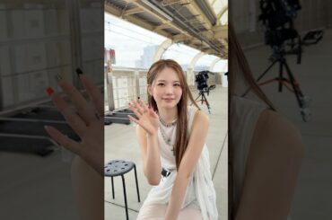 「♡Emotion」M/V Shooting Behind The Scenes🤍#AYAKA#NiziU #NiziU_NewEmotion #NiziU_ෆEmotion#にゅーえも #らぶえも