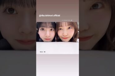 石森璃花 松田里奈 だいすきなまつりさんと♪Venue101 Instagram 櫻坂46