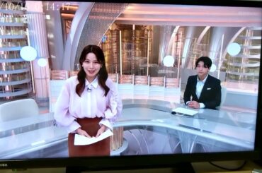 LIVE　news　a 堤礼実アナ　その他　エンディング