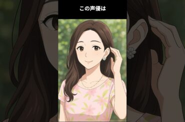 昭和のオーディション情報で悔しい思いをするも縁が彼女を導き、大人気アニメにて人気キャラを担当することになります:この声優は誰でしょう #アニメ #雑学 #声優