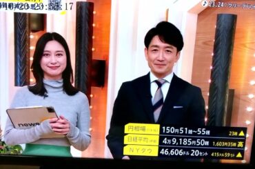 NEWS２３　天気予報　小川彩佳アナ　その他