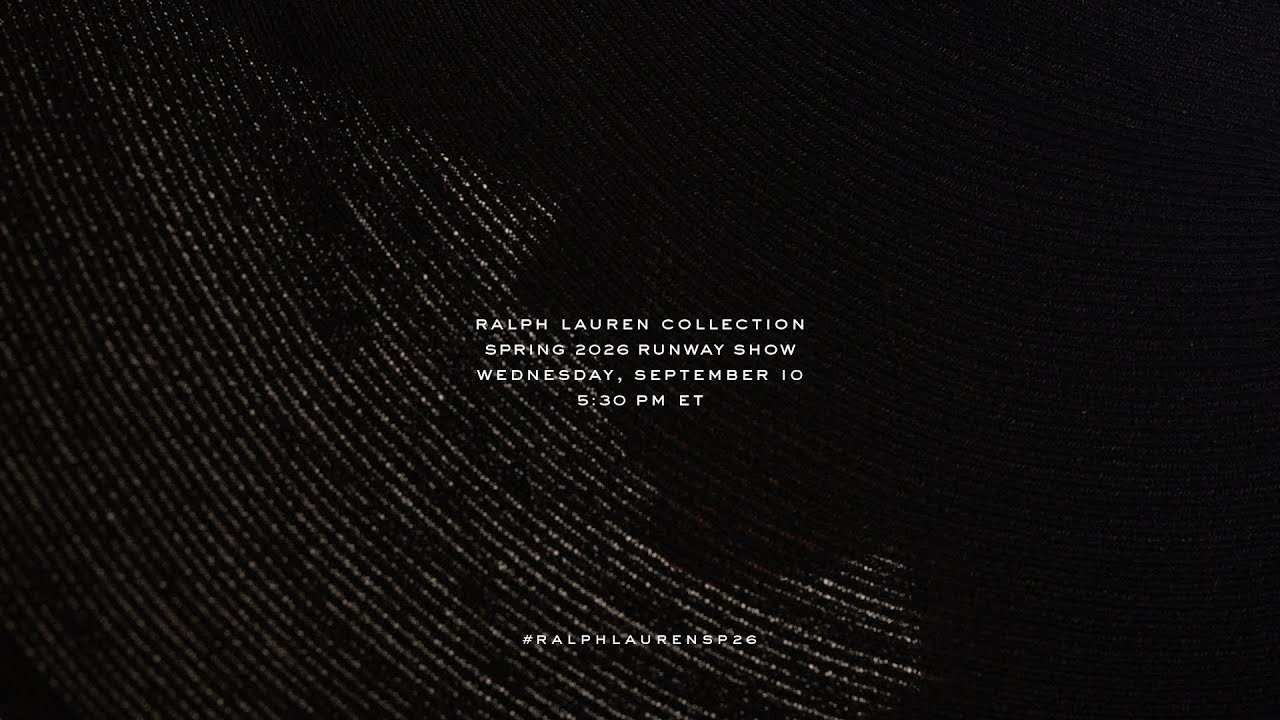 The Spring 2026 Ralph Lauren Collection Runway Show thumnail