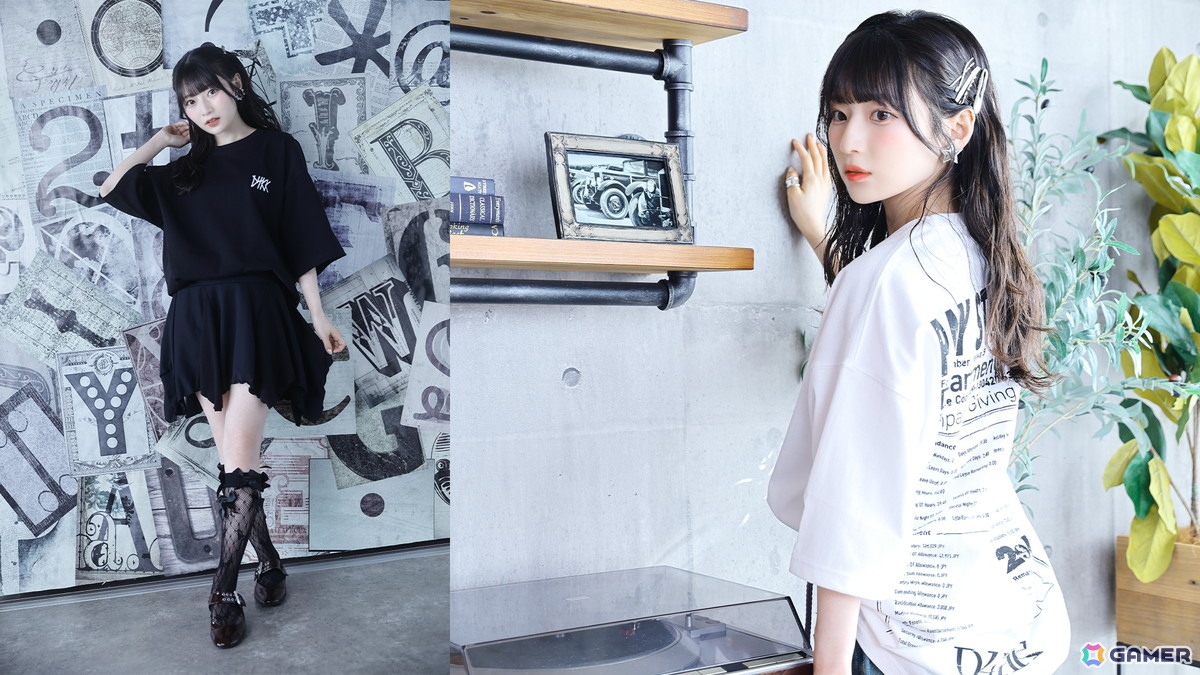 第四境界のアパレルブランド「D4KK」で声優の芹澤優さんと青木陽菜さんがモデルとして登場！の画像