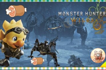 【モンハンワイルズ】初見オメガプラネテス！フレに助けてもらって素材集め