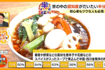 20代の認知度90%以上！？｢麻辣湯｣ の人気の秘密を徹底調査！無限のカスタムと罪悪感なく食べられる“うま辛”【サン！シャインニュース】