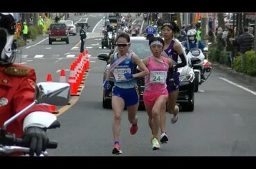 【野田 真理耶、山本 釉未、古澤 由奈 高校時代のレース】20220122選抜女子駅伝北九州大会 1区と5区（全チーム通過まで撮影）