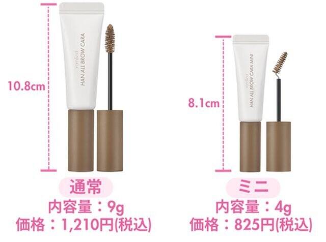 ロムアンドのハンオールブロウカラ ミニ