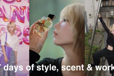 7 days of style, scent & work./燕三条/YSL beauty