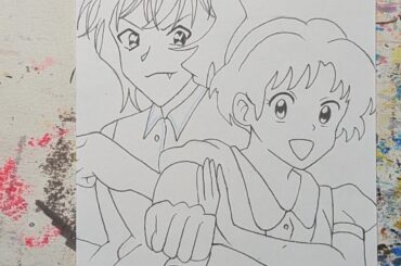 cv日髙のり子さん天道あかね＆世良真純塗ってみた