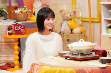 『のぎ鍋』に出演する乃木坂46の遠藤さくら【写真：(C)テレビ東京】