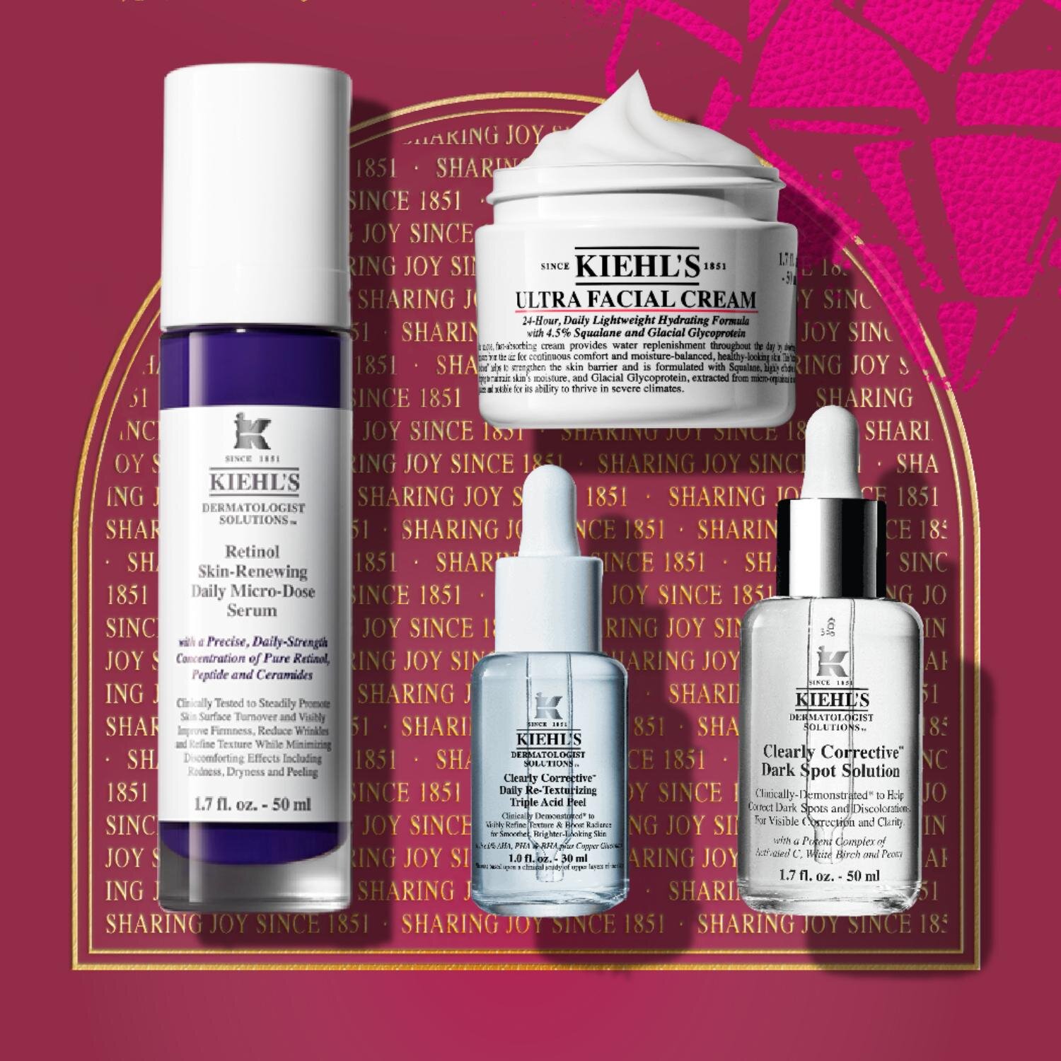 キールズ25年クリスマスコフレ、名品クリーム＆レチノール美容液など現品入りアドベントカレンダー｜写真1