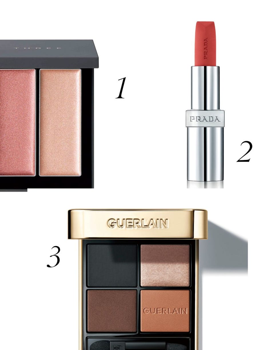 makeup products including a blush palette lipstick and eyeshadow palette makeup products including a blush palette lipstick and eyeshadow palette