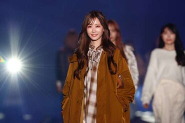 人気ライバー・さら sara サラ、秋色メイク＆コーデで魅せた堂々のランウェイ【TGC 北九州 2025】