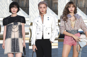 Stray Kidsフィリックス、BLACKPINK LISA、穂志もえか、ゼンデイヤら、ルイ・ヴィトン2026年春夏コレクションを彩ったセレブをSNAP!｜Fashion｜madameFIGARO.jp（フィガロジャポン）