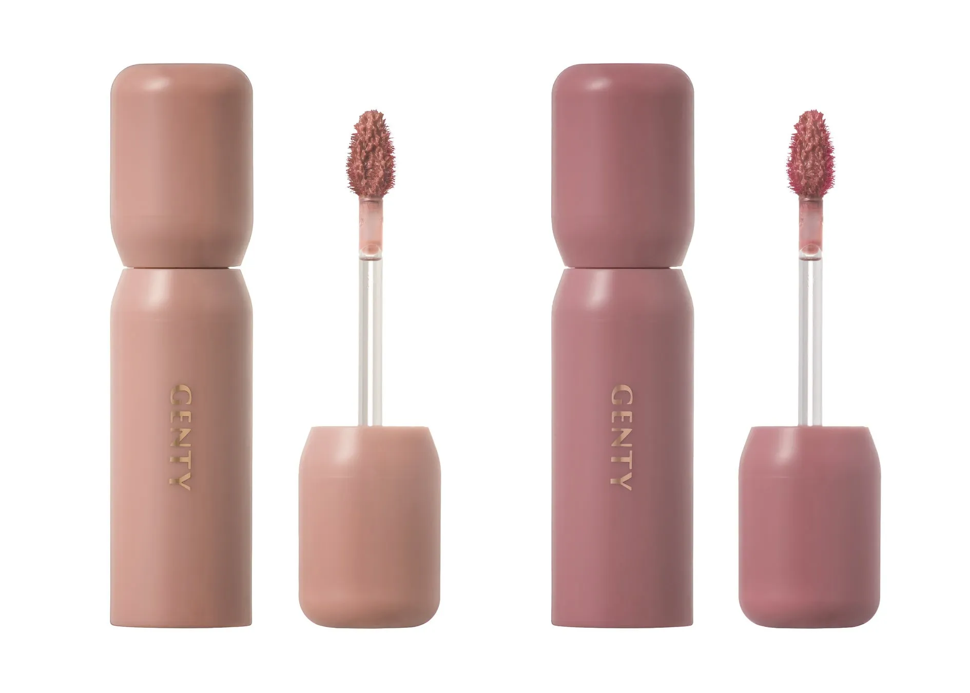 GENTYリップグロス製品のクローズアップ画像