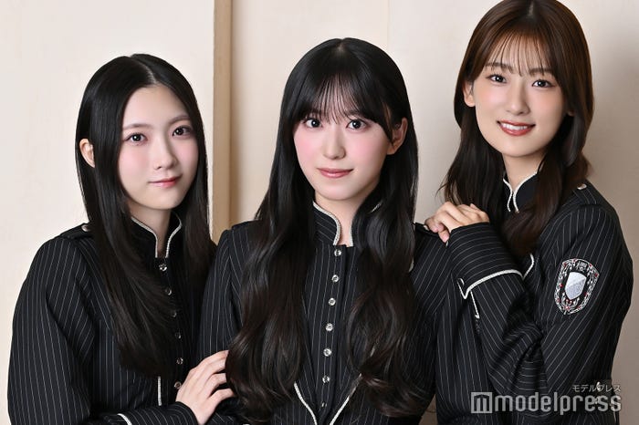 谷口愛季、村井優、井上梨名/取材は3人で実施(C)モデルプレス