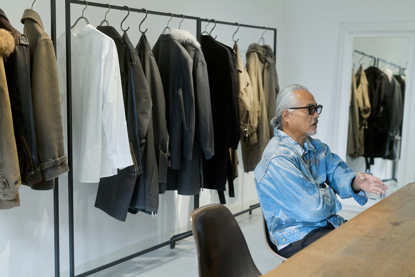 インタビューを受ける森下さん