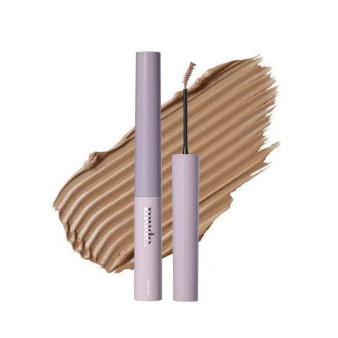 眉マスカラと、眉マスカラの色のサンプルが写った画像です。