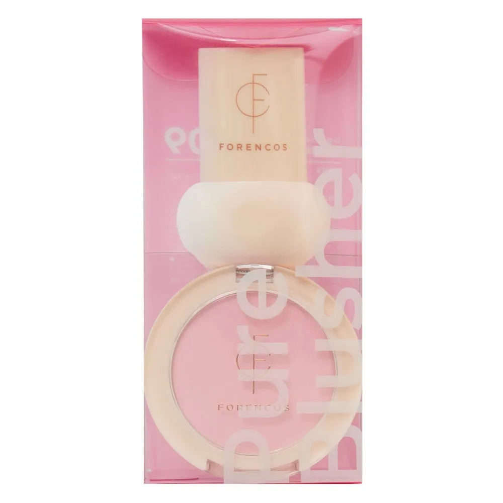 FORENCOSのピュアブラッシャーとパフのセット