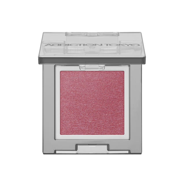 compact of shimmery pink eyeshadow