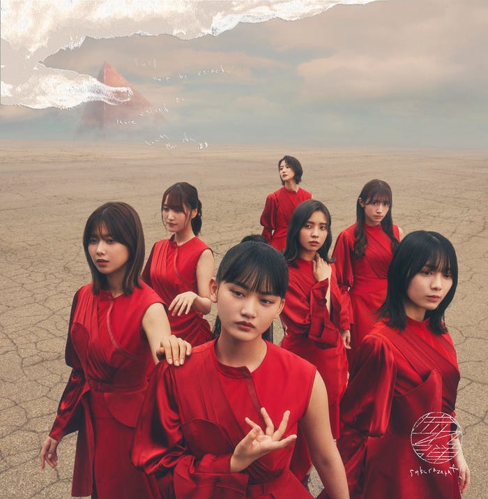 櫻坂46 3rdシングル「流れ弾」TYPE-B(提供写真)