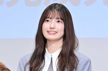 トークイベントに出席した乃木坂46の五百城茉央【写真：ENCOUNT編集部】