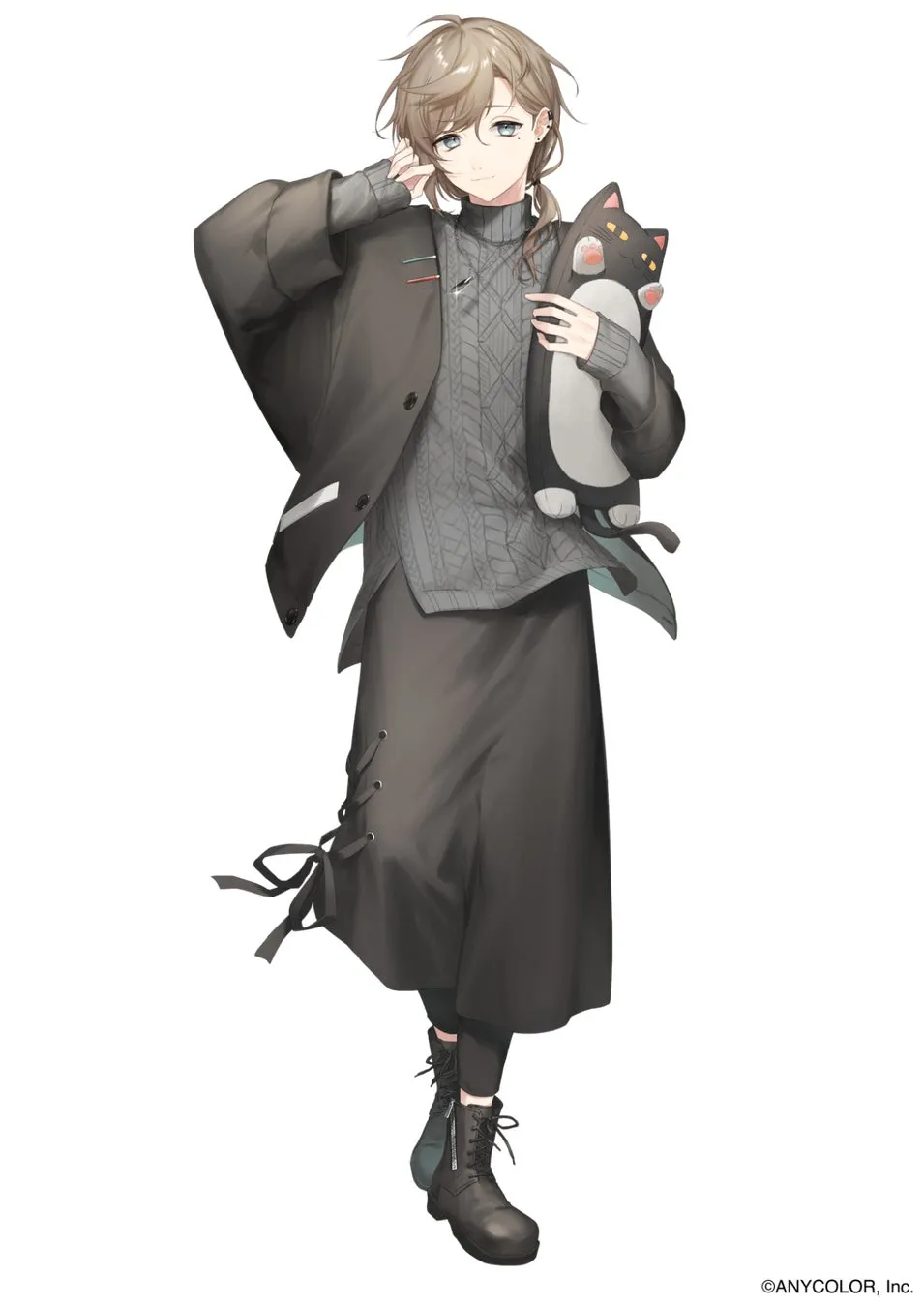 叶のキャラクターイラスト