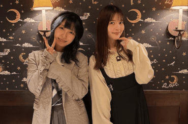 Kobayashi Aika and Uesaka Sumire Went to Q-pot CAFE. HIBIYA♡