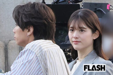 松村沙友理、ドラマロケで北山宏光と橋上“デート”姿　元アイドルらしからぬ“大食いYouTube”がブレイク中 | Smart FLASH/スマフラ[光文社週刊誌]