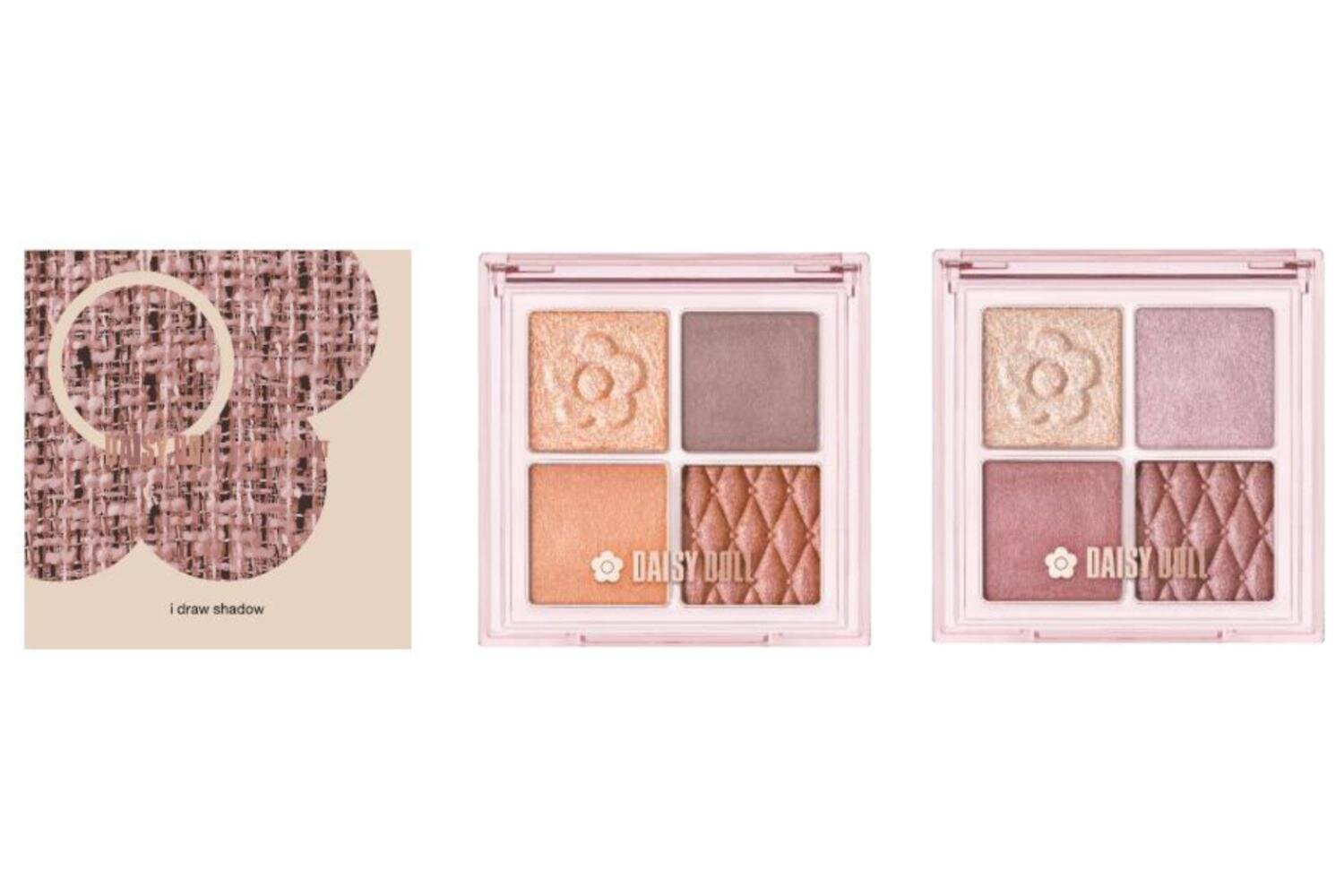 (左から)デイジードール アイ ドロー シャドウ 新色 05,06 1,650円＜新色＞ 