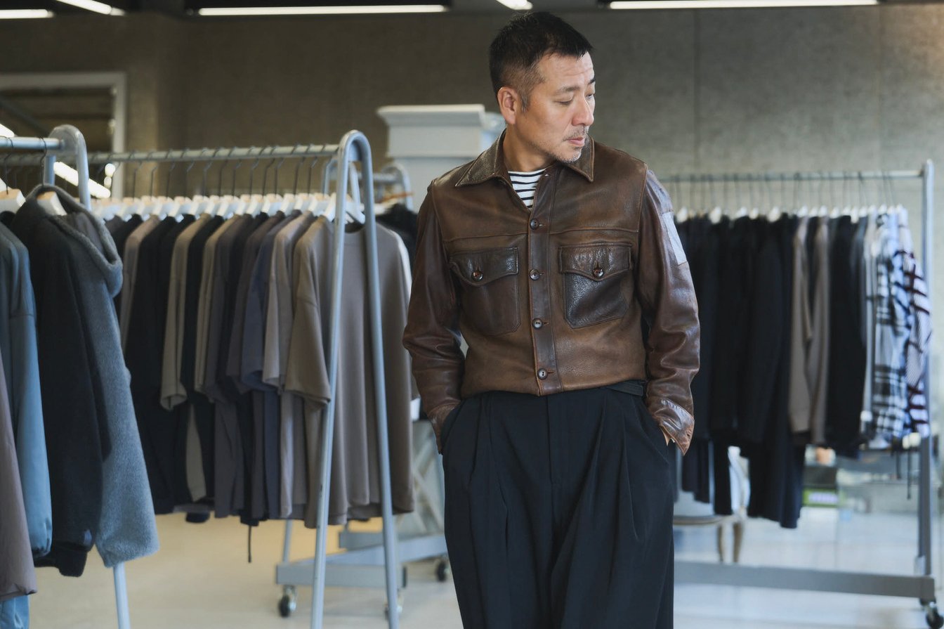 尾花大輔　私服