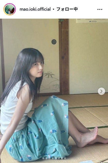 五百城茉央Instagramより