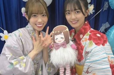 声優 伊達さゆりの配信番組に日向坂46の平尾帆夏が登場！浴衣姿で2Sを投稿 | 話題の投稿 | スポーツブル (スポブル)