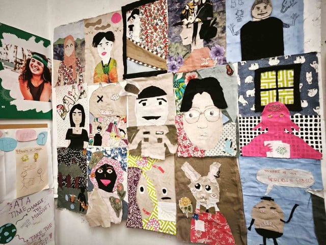 スクラップがグリーンファッションになるとき - 写真2。 Khi vải vụn hóa thời trang xanh- Ảnh 2.