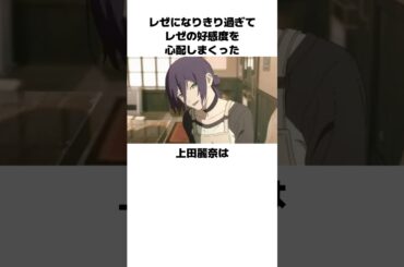 まさにレゼと一心同体の上田麗奈の雑学　#上田麗奈