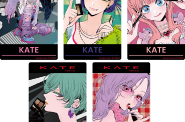 グローバル旗艦店「KATE TOKYO 渋谷サクラステージ店」限定！来店特典『KATE TICKET』人気漫画家・横槍メンゴ氏が描く新ビジュアルを公開！ | 株式会社カネボウ化粧品のプレスリリース