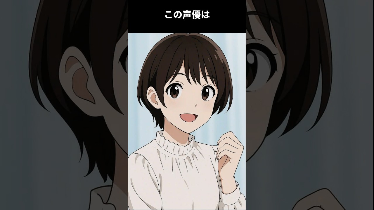 国民的アニメの続編作を引き継いだ若手声優。この役が来たのは運命だと感じると言えるほどの肝っ玉を持つ女性声優:この声優は誰でしょう #アニメ #雑学 #声優 国民的アニメの続編作を引き継いだ若手声優。この役が来たのは運命だと感じると言えるほどの肝っ玉を持つ女性声優:この声優は誰でしょう #アニメ #雑学 #声優