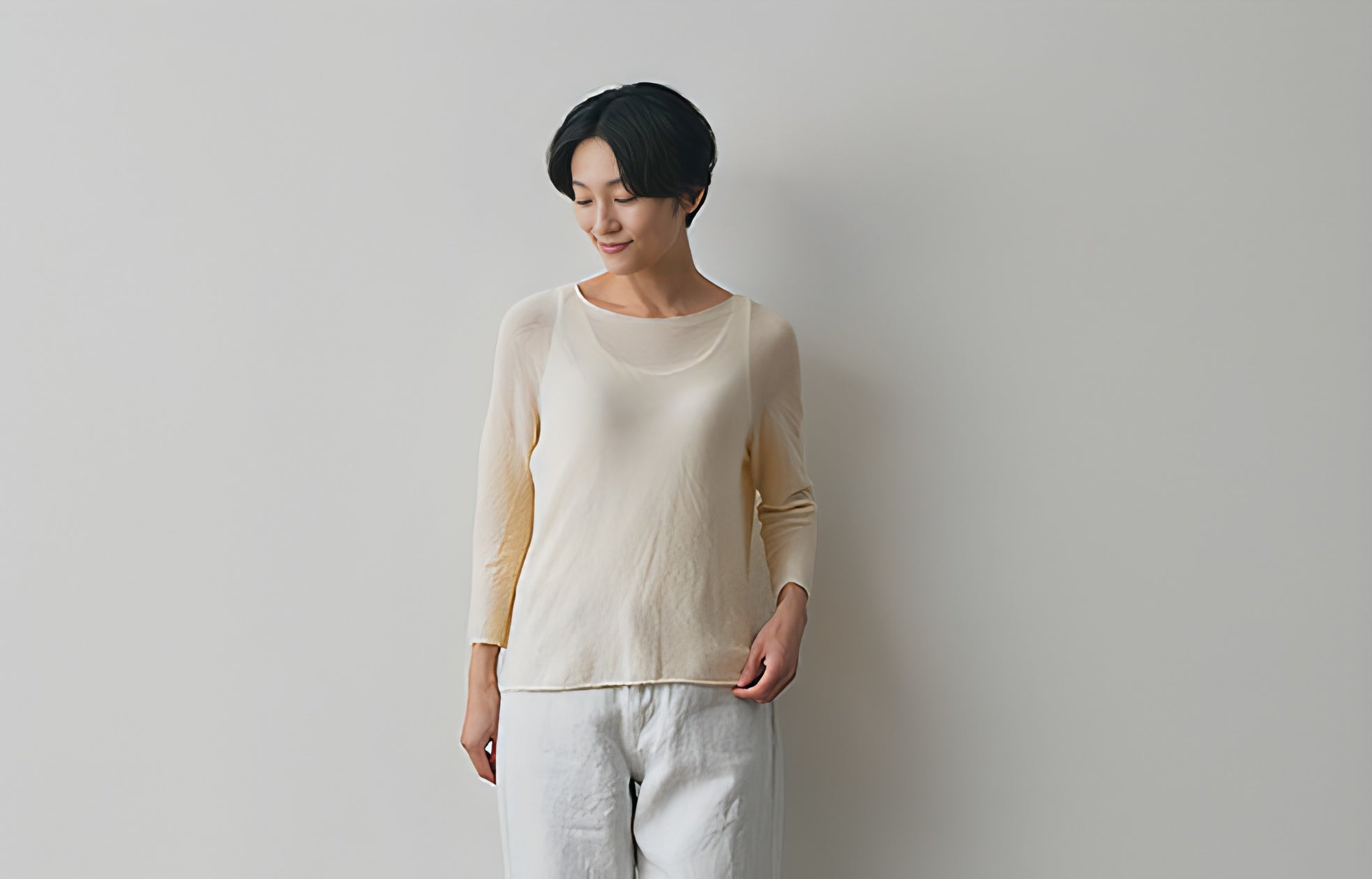 無縫製ホールガーメント®技術で実現したユニバーサルデザインの新インナー「スパイラル インナー Spiral MiGU」誕生――中川政七商店主催「地産地匠アワード2025」で優秀賞を受賞―― | 特定非営利活動法人ユニバーサルファッション協会のプレスリリース 無縫製ホールガーメント®技術で実現したユニバーサルデザインの新インナー「スパイラル インナー Spiral MiGU」誕生――中川政七商店主催「地産地匠アワード2025」で優秀賞を受賞―― | 特定非営利活動法人ユニバーサルファッション協会のプレスリリース