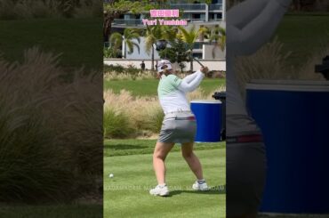 お手本にしたい！右肩の柔らかな動き❣️【吉田優利】