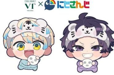 【VT COSMETICS×にじさんじ】緋八マナ＆佐伯イッテツが贈る限定コラボセットが登場！