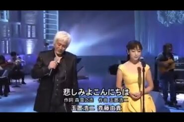 玉置浩二×斉藤由貴　悲しみよこんにちは