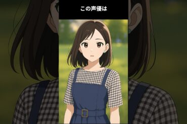 大人気TVシリーズのセオリーに、遂に穴を開けた快挙、現在多くのアニメで主演級を務める20代の新星：この声優は誰でしょう #アニメ #雑学 #声優