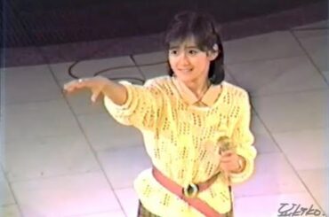池袋サンシャイン噴水広場イベント （１９８４年１０月２７日）岡田有希子さん