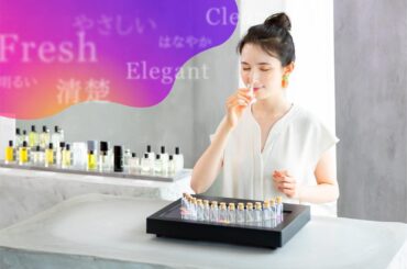 香りのソムリエAI「カオリウム」名古屋タカシマヤに、約40ブランドから“理想のフレグランス”を導く - ファッションプレス