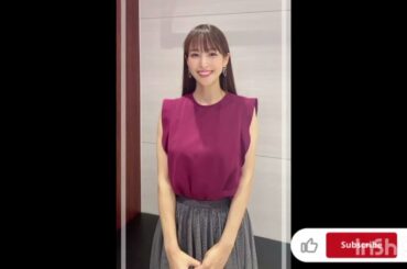 鷲見玲奈アナ、ミニスカ＆ルーズ風ソックスあわせたゴルフコーデ　かわいい笑顔にもキュン