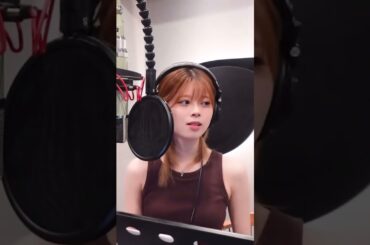 レコーディング真剣なリクちゃん　#NiziU #リク #RIKU