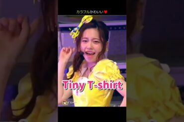 【カラフルかわいい】Tiny T-shirt 【ぱるる部分のみ】 #島崎遥香 #ぱるる #AKB48 #柏木由紀 #小嶋陽菜 #渡辺美優紀 #名取稚菜 #大場美奈 #Shorts