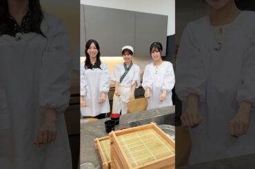 閉店直後の大将と割烹姉妹に突撃コノカ！ #shorts #日向坂46 #日向坂ちゃんねる #youtubeおちゃのまスペシャル #蕎麦